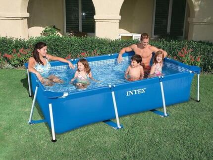 Piscine hors-sol METAL FRAME JUNIOR rect 2.6x1.6x0.65m