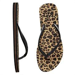 XQ - Teenslippers Dames - Panterprint - Flip Flops dames