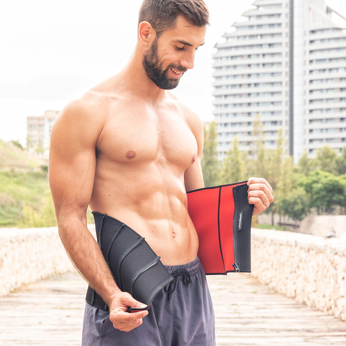 Fascia Sportiva con Effetto Sauna INNOVAGOODS Decathlon