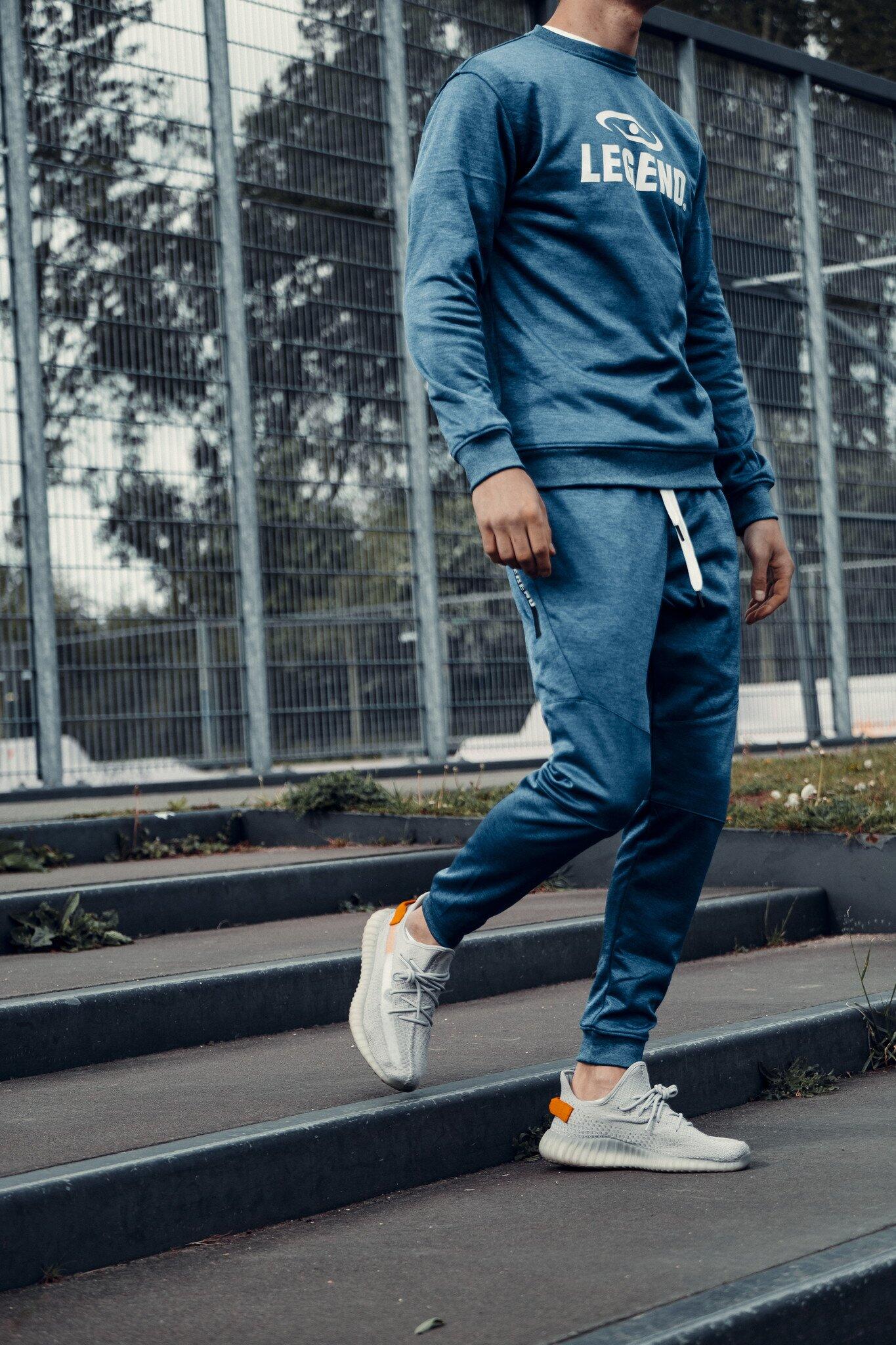 Ensemble Jogging avec Pull Enfants/Adultes Bleu SlimFit Polyester 2/5