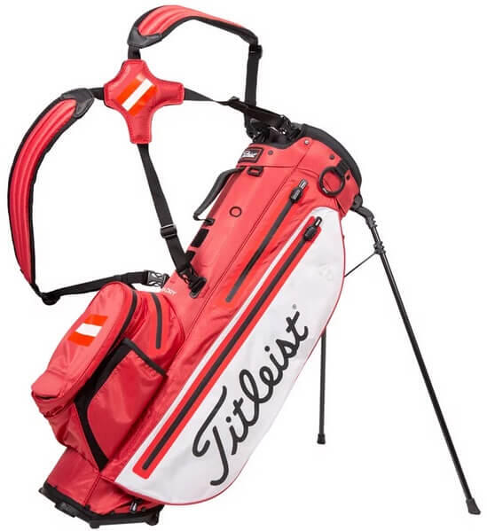FOOTJOY TITLEIST Golftas  Players 4 Plus Stadry Standbag   Oranje