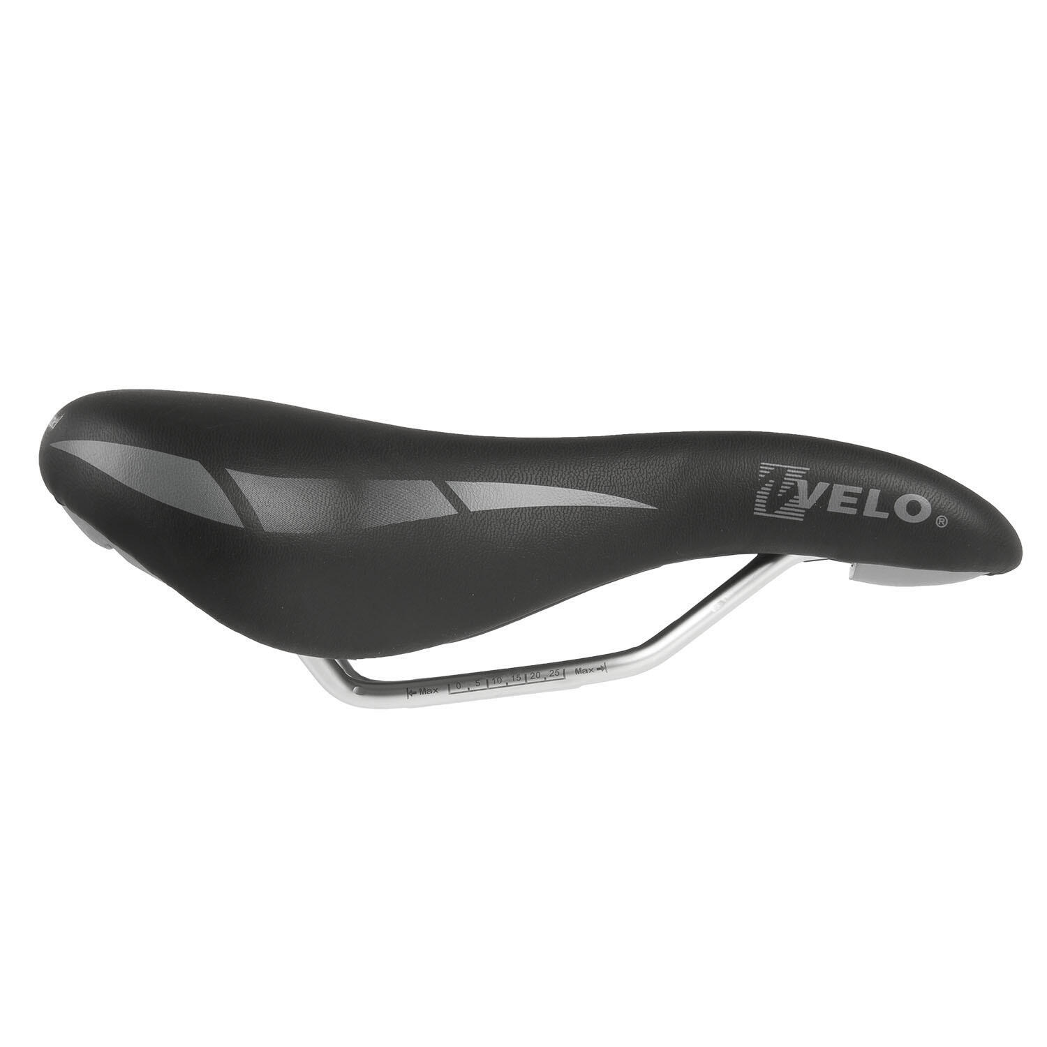 Sella VELO bio:logic uomo nera 358gr 3/4
