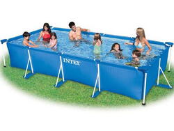 Piscine hors-sol Intex METAL FRAME JUNIOR 4.5x2.2x0.84m