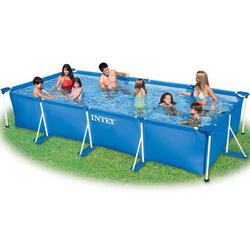 Piscine hors-sol Intex METAL FRAME JUNIOR 4.5x2.2x0.84m