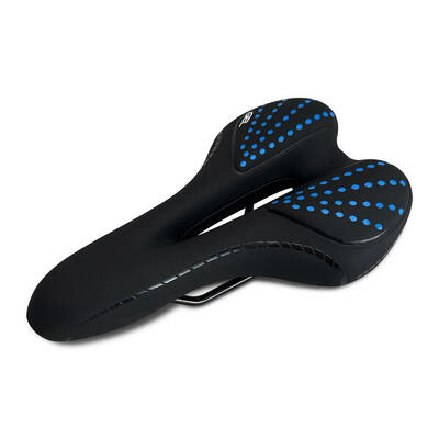 Fietszadel gel heren 27x16cm stadsfiets/racefiets