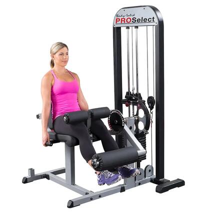Body-Solid Proselect Poste Jambes extension Plié à charge automatique GCEC-STK