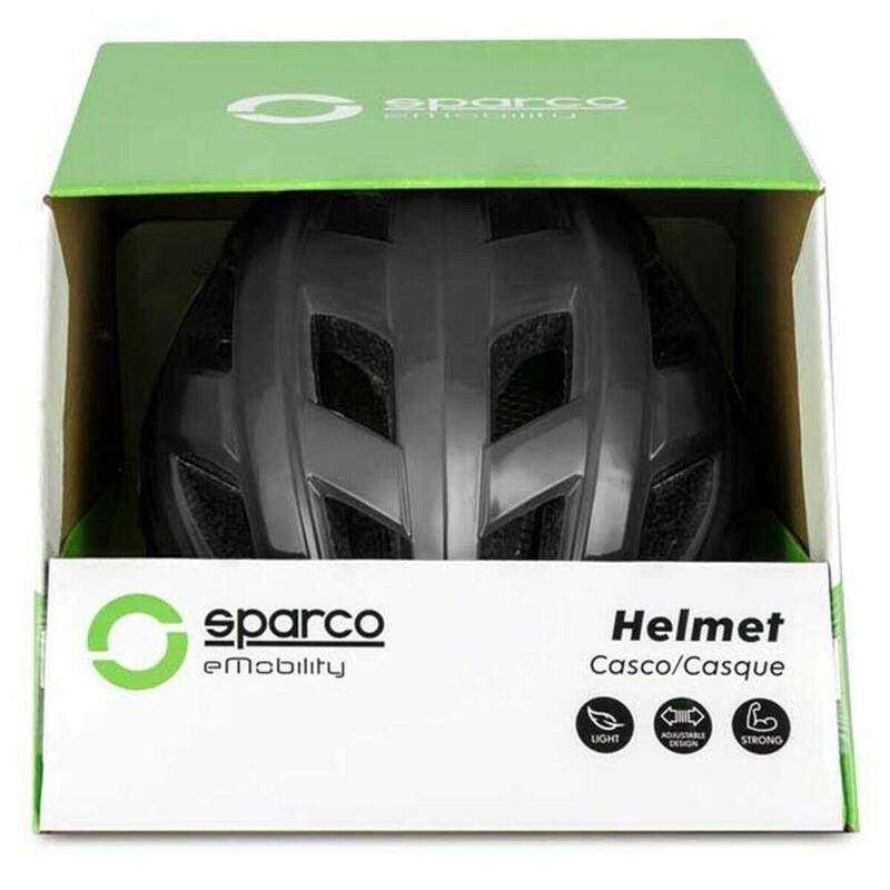 Casco para Patinete Eléctrico Sparco SPCSE300BK Gris Certificado DGT