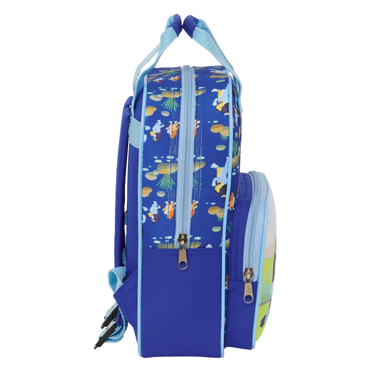 Zaino Scuola Bluey Blu Marino 2/3