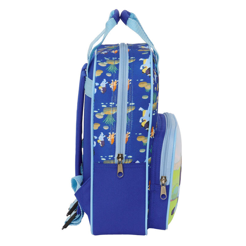 Mochila Escolar Bluey Azul marino