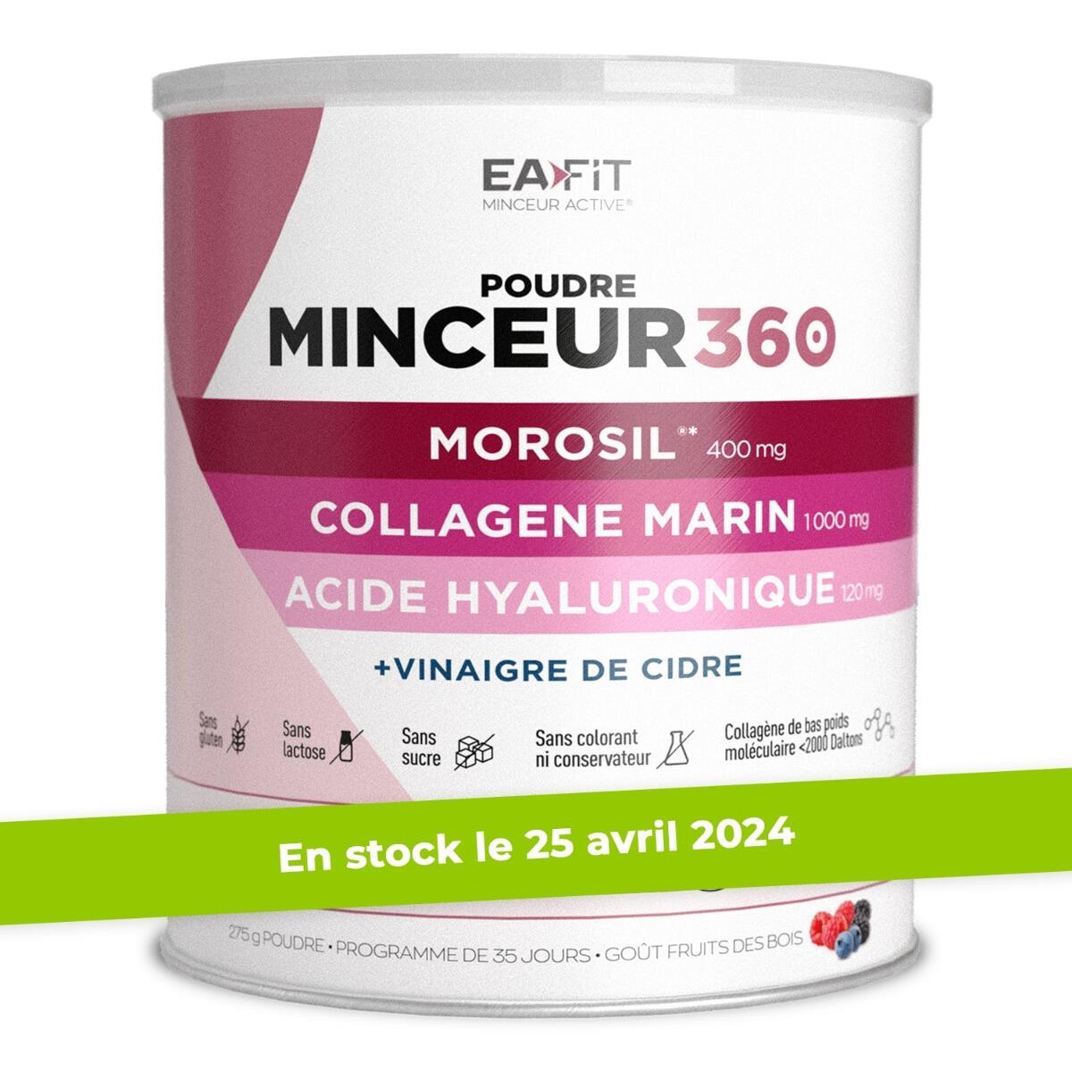 Minceur 360 Poudre Morosil, Vinaigre de Cidre, Collagène & Acide Hyaluronique 2/7