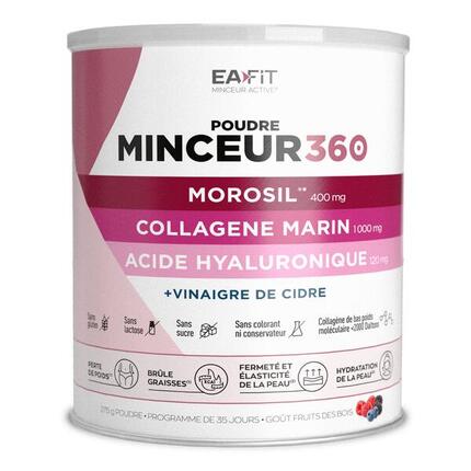 Minceur 360 Poudre Morosil, Vinaigre de Cidre, Collagène & Acide Hyaluronique
