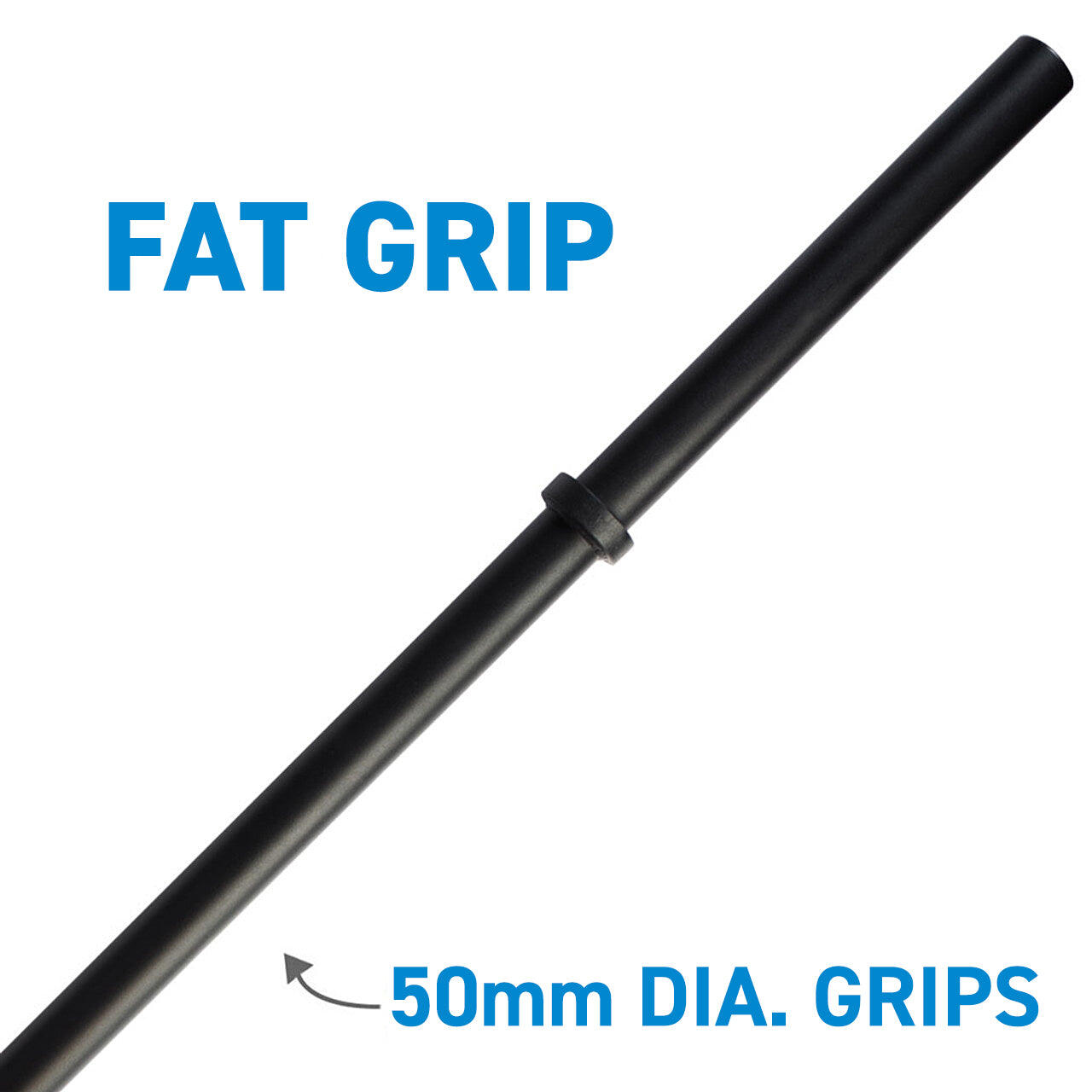 Body-Solid Fat Grip Olympische Bar OB86FG voor fitness en bodybuilding 2/7