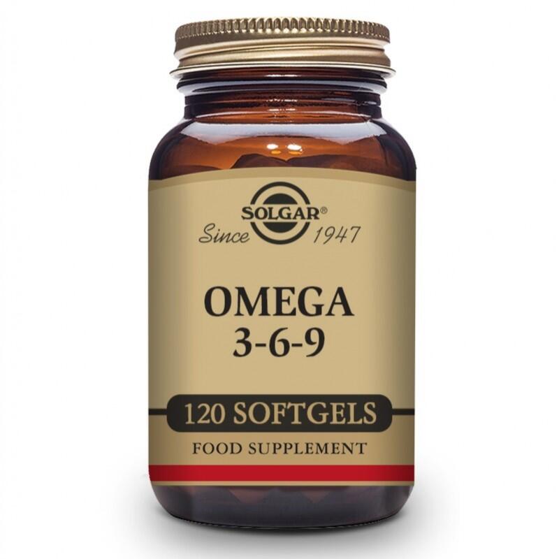 SOLGAR Omega 3-6-9 (120) Cápsulas Blandas