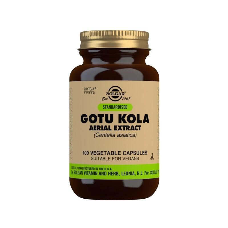 SOLGAR Gotu Kola 100 Cápsulas Vegetales