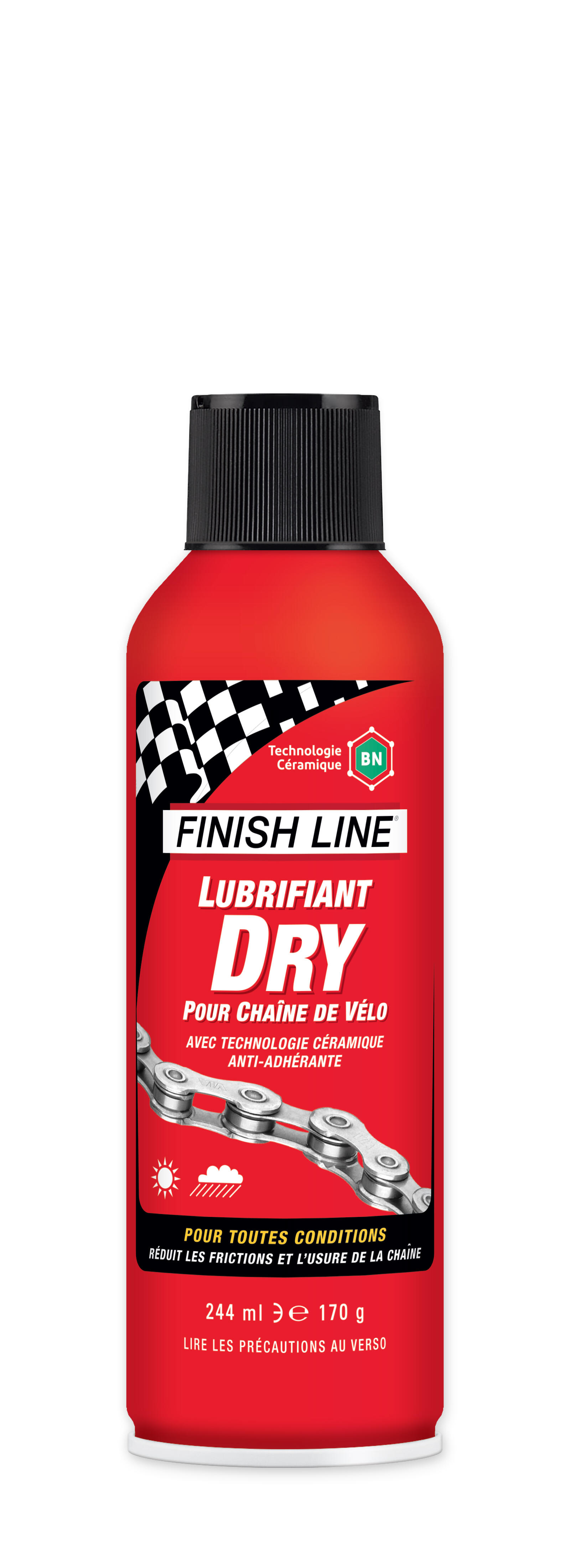FINISH LINE Fietskettingsmeermiddel Finish Line Dry (Bn) - Aerosol