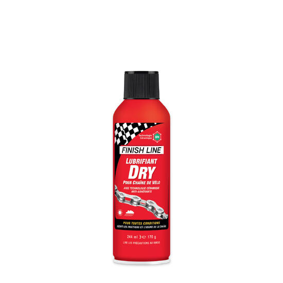 Smar do łańcucha rowerowego Finish Line Dry (Bn) - Aerosol
