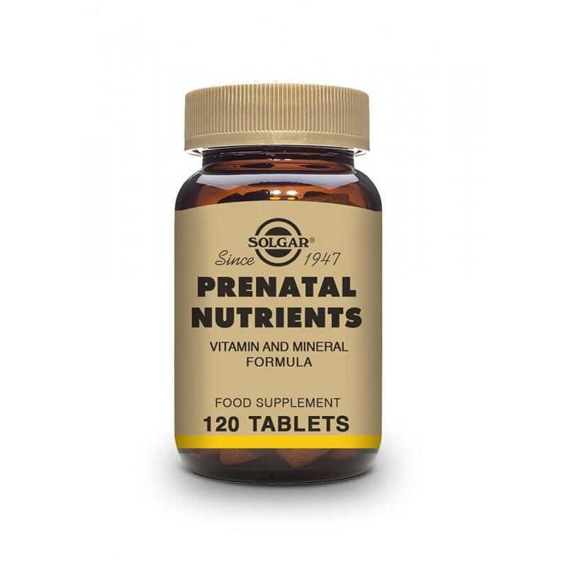 Solgar Nutrientes Prenatales 120 Comprimidos