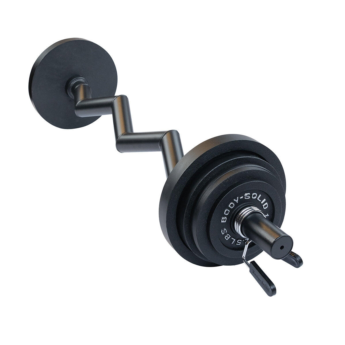 Body-Solid Fat Curl Bar OB48F pour fitness et musculation 2/7