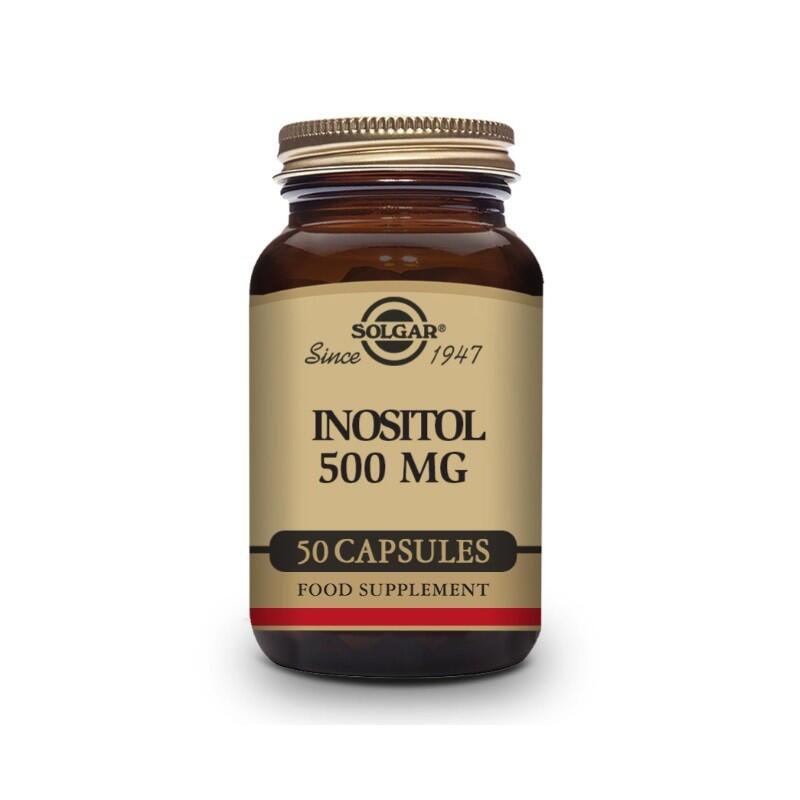 SOLGAR Inositol 500mg (50 Cápsulas Vegetales)