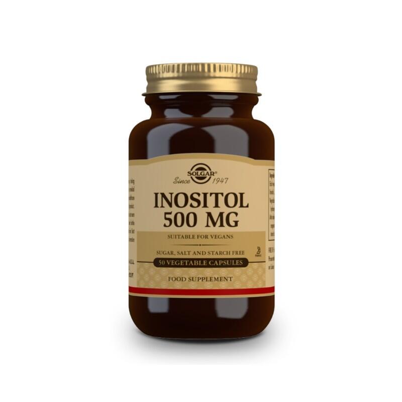 SOLGAR Inositol 500mg (50 Cápsulas Vegetales)