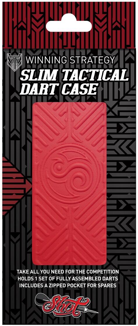 Shot Tactical Slim Dart Case Series Red 2/3