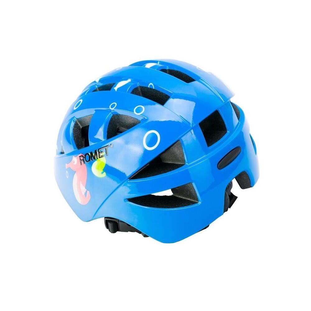 Casque de vélo pour enfants de 24 à 48 mois - ROMET - WT022 Motif Hippocampes 5/5
