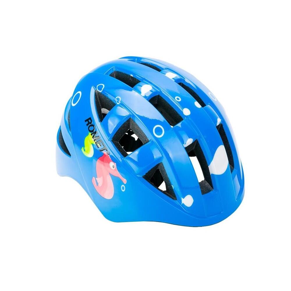 Casque de vélo pour enfants de 24 à 48 mois - ROMET - WT022 Motif Hippocampes 3/5