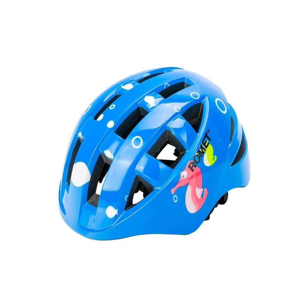 Casque de vélo pour enfants de 24 à 48 mois - ROMET - WT022 Motif Hippocampes 2/5