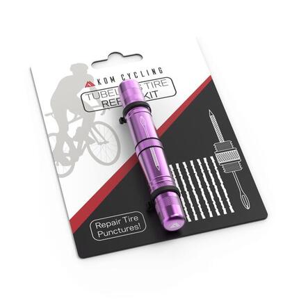 Narzędzie do naprawy opon bezdętkowych (tubeless) - Kom Cycling - TRT Fioletowy