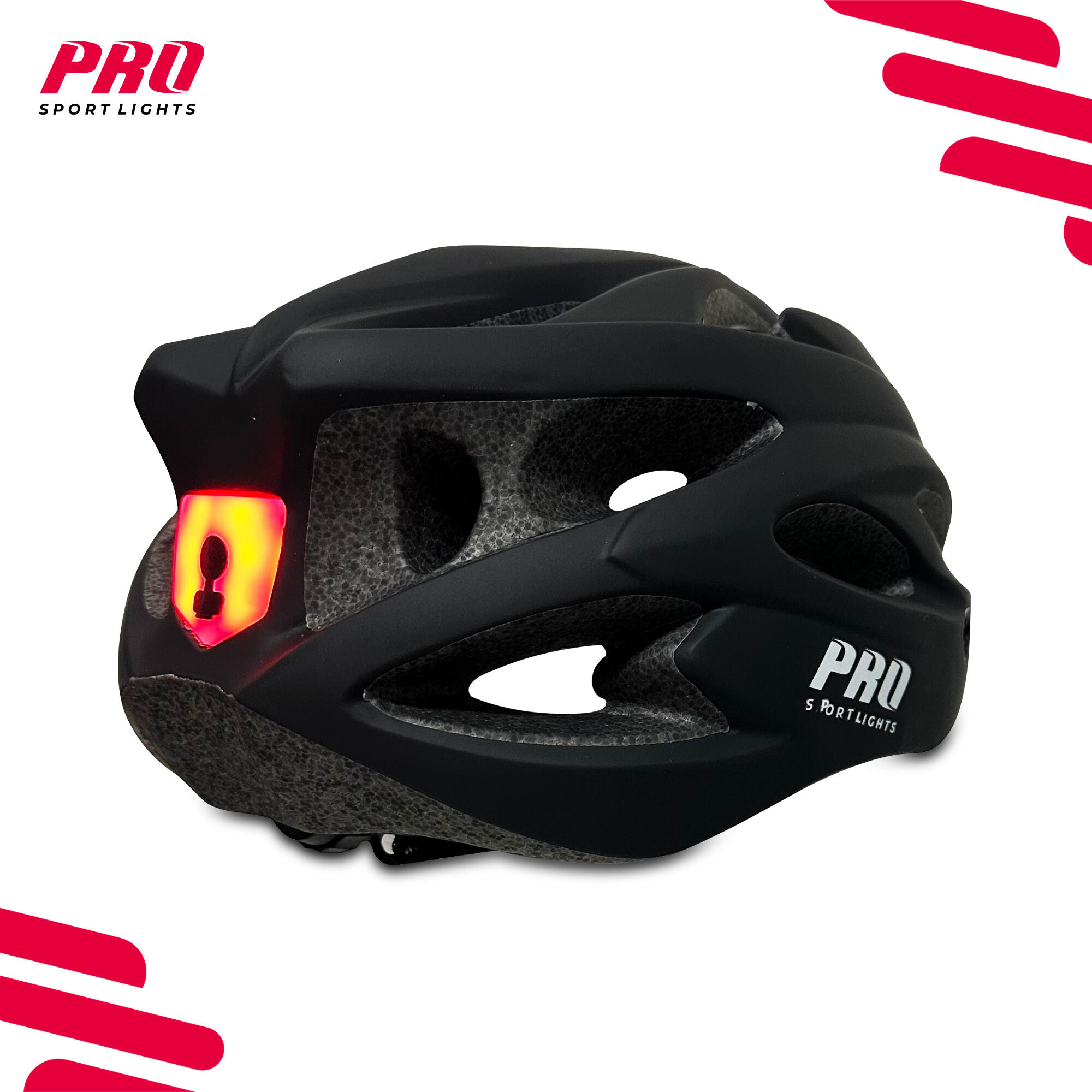 Feu arriere casque velo sale
