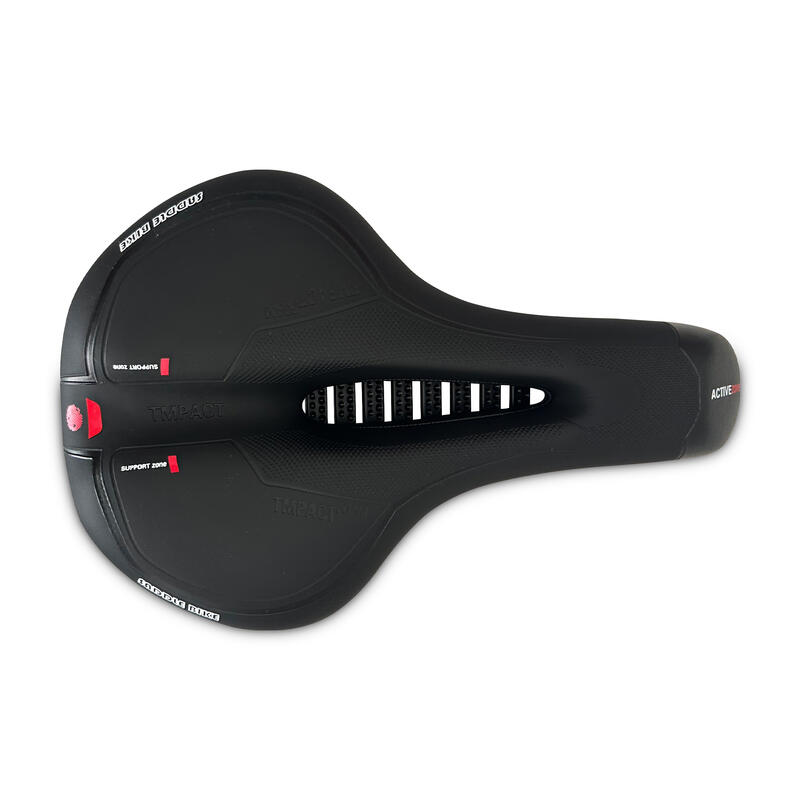 Selle de vélo Soft Comfort 28x18cm Femmes/Hommes E-bike