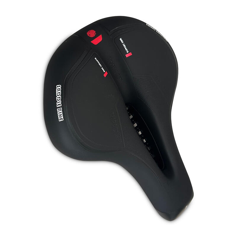 Selle de vélo Soft Comfort 28x18cm Femmes/Hommes E-bike