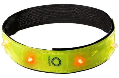 Joggy safe armband met 4 leds