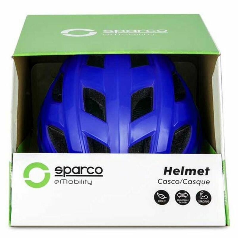 Casco para Patinete Eléctrico Sparco SPCSE300BL Azul Certificado DGT