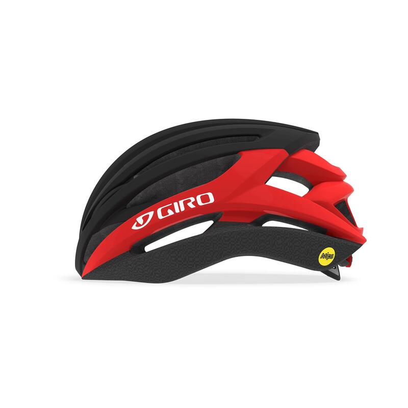 GIRO kask rowerowy szosowy SYNTAX INTEGRATED MIPS matte black bright red
