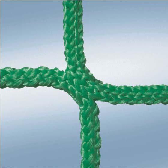 Juego 2 redes porterías Hockey hierba 3mm malla 45mm, color: verde 3/3