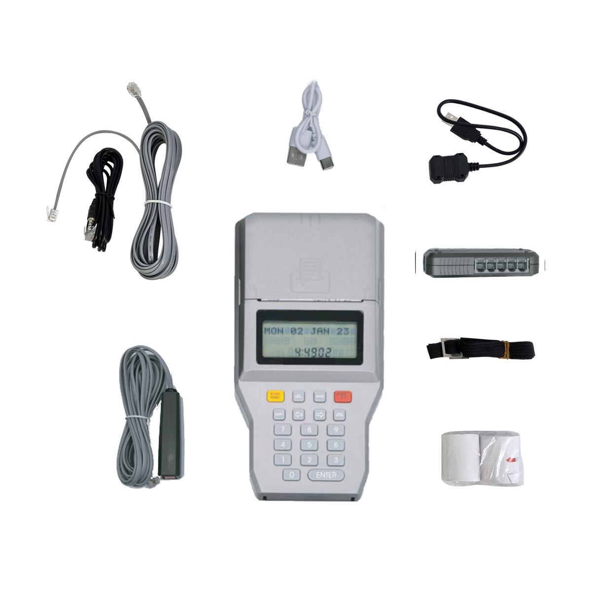 8000-pamięciowy stoper z wbudowaną drukarką Digi Sport Instruments DT8100