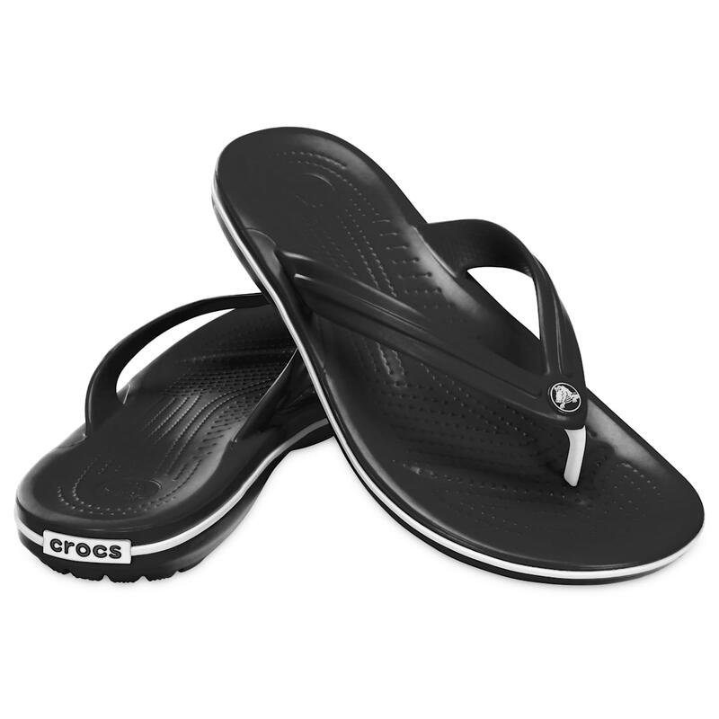 Saboţi Crocs Crocband Flip Negru unisex