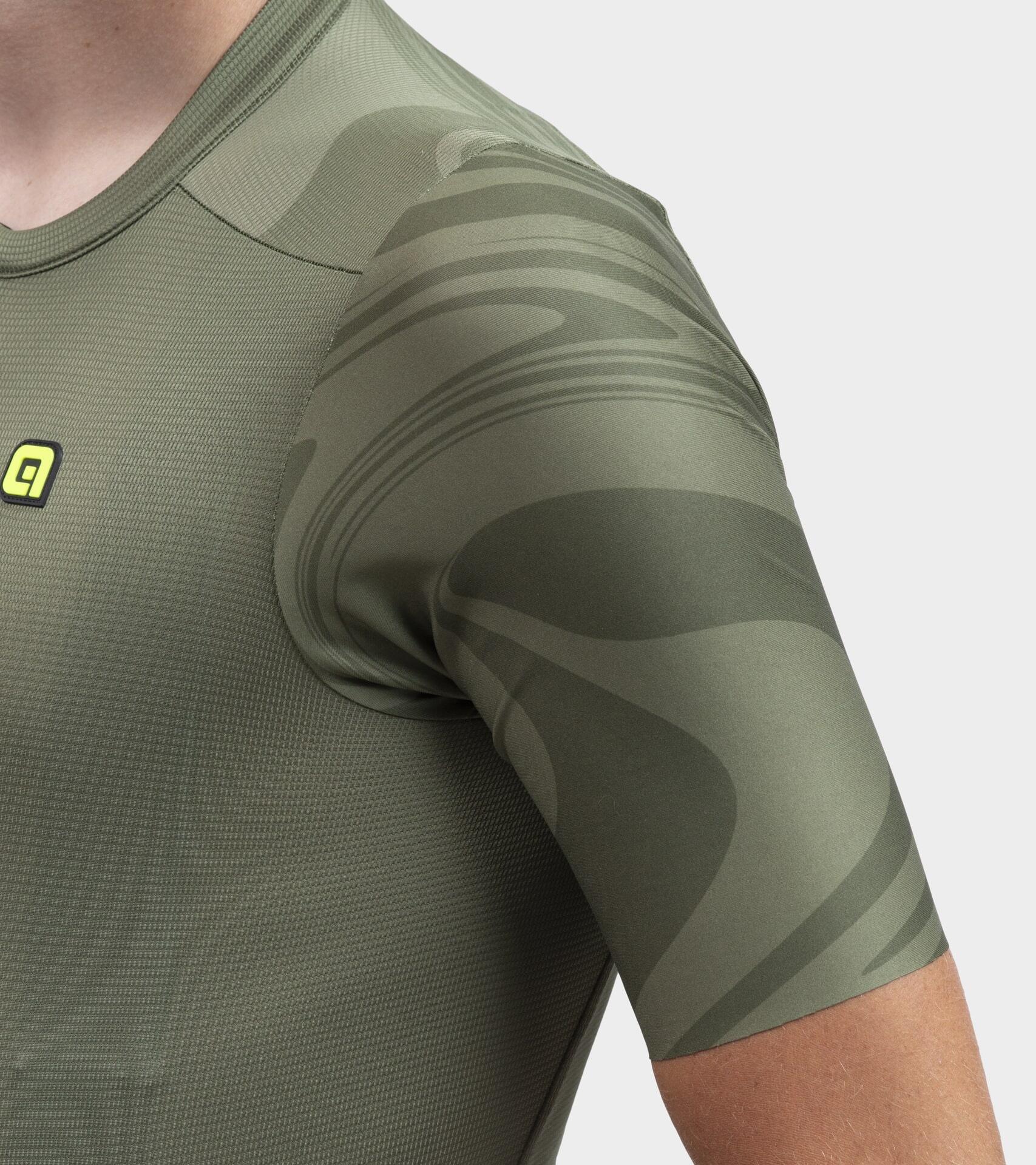 Alé Artika Grünes Kurzarmtrikot 6/7