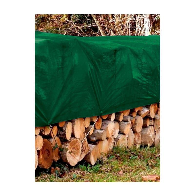 Toldo Reforzado Impermeable | Lona Multi JARDIN202 Verde Oscuro 4X6M.