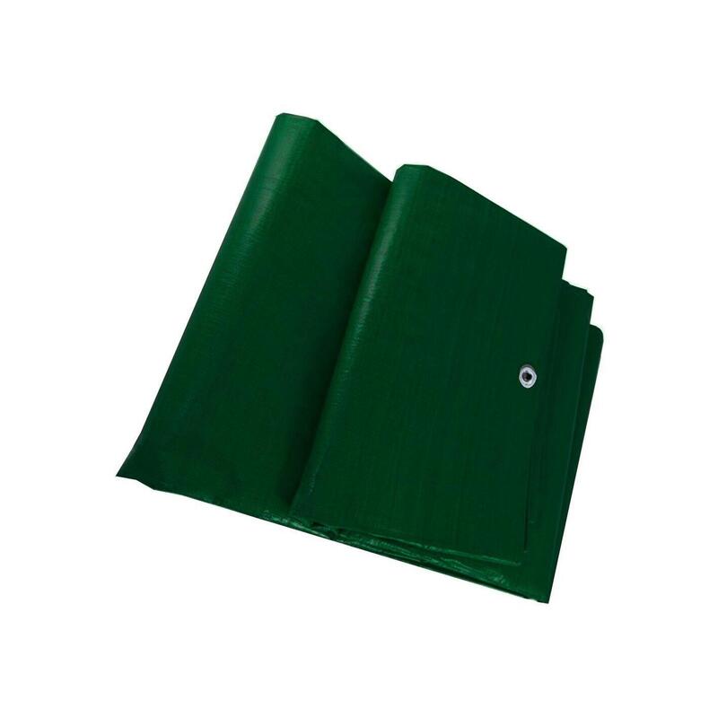 Toldo Reforzado Impermeable | Lona Multi JARDIN202 Verde Oscuro 6X10M.