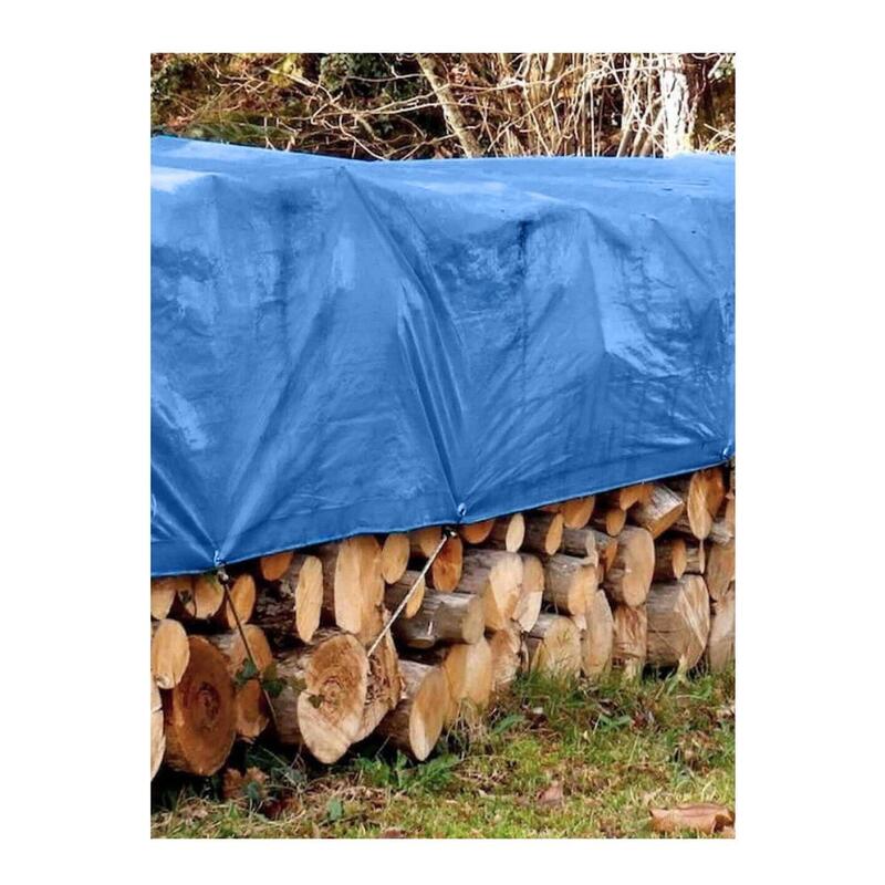 Toldo Reforzado Impermeable | Lona Multi JARDIN202 Azul 3X4M.