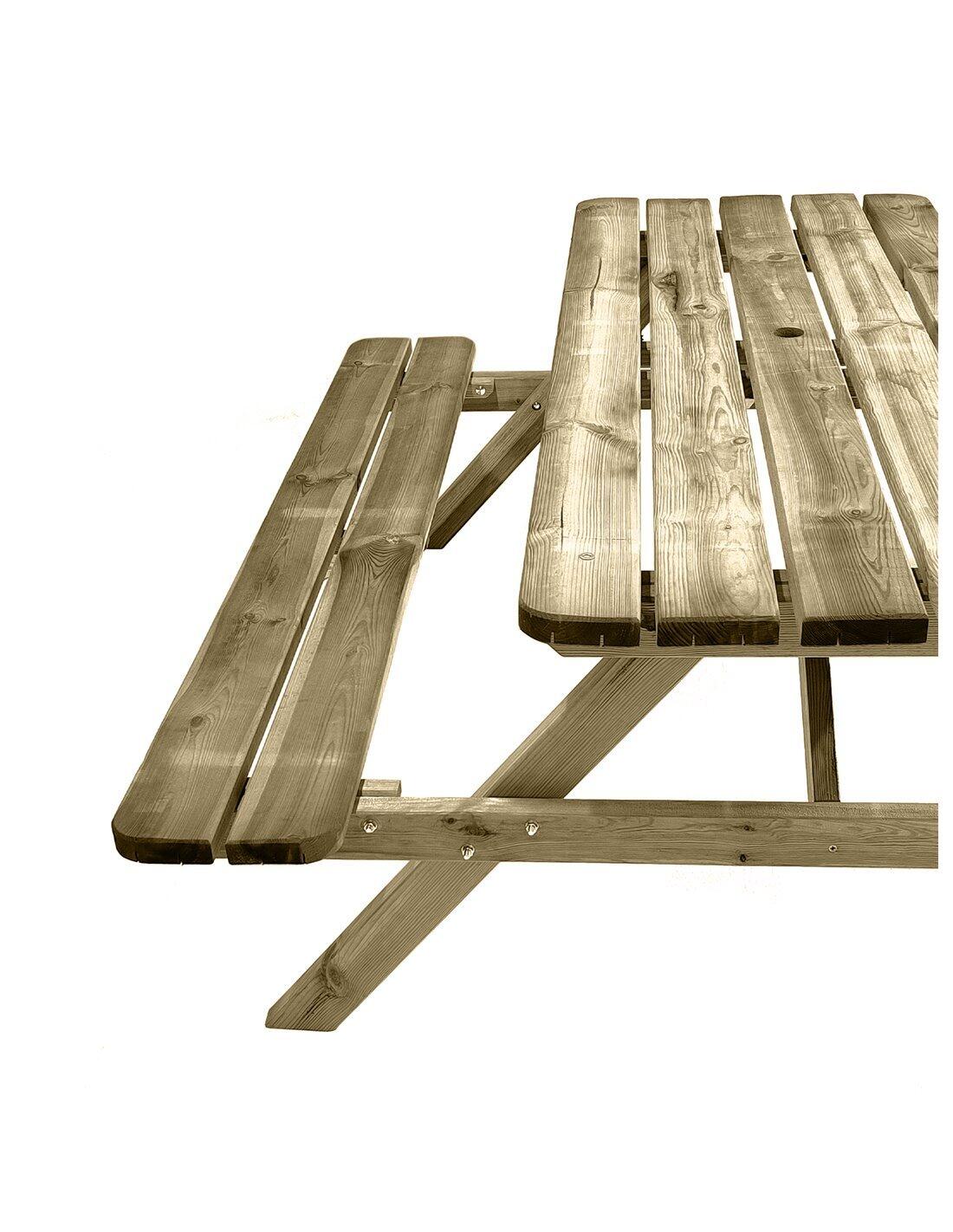 Mesa de Picnic para 6-8 adultos | Resist 4/5