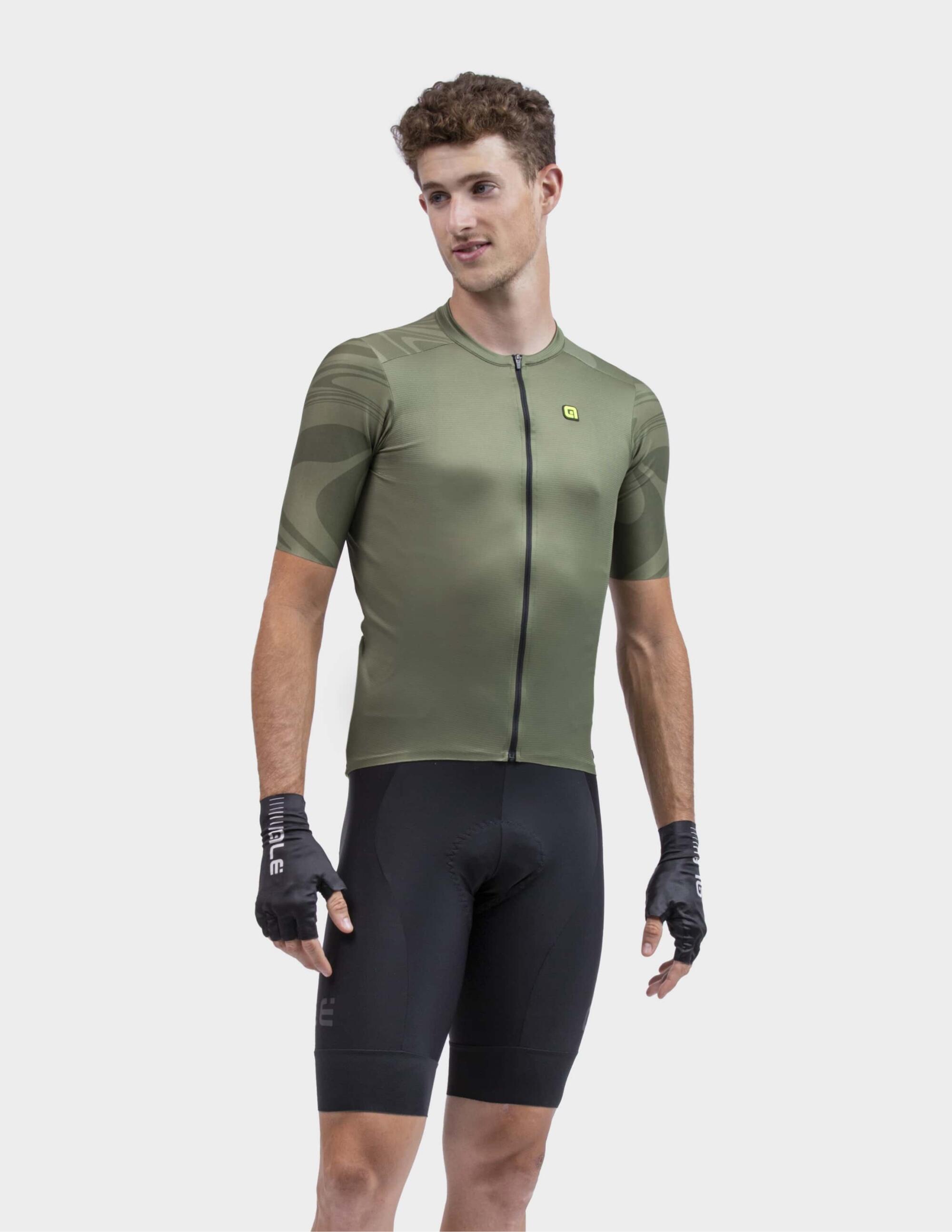 Alé Artika Grünes Kurzarmtrikot 3/7