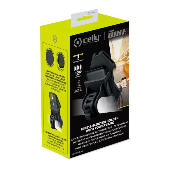Soporte para teléfono Celly Powerbike con PowerBank de 5000mAh 4/4