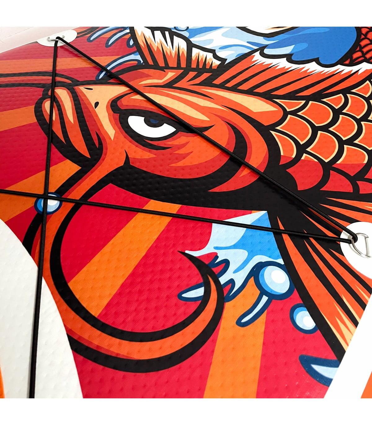 Opblaasbaar SUP board KOI 11'6" – paddle board 350x84x15 cm Drop Stitch 3/7