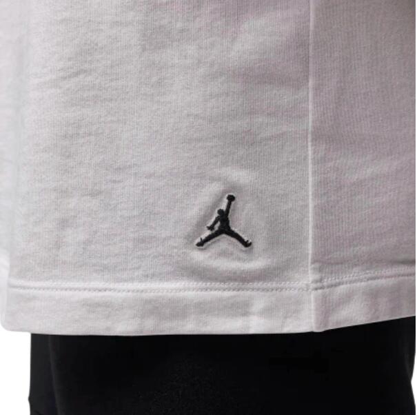 Camiseta nike jordan flight base tee pk - hombre - blanco 4/5