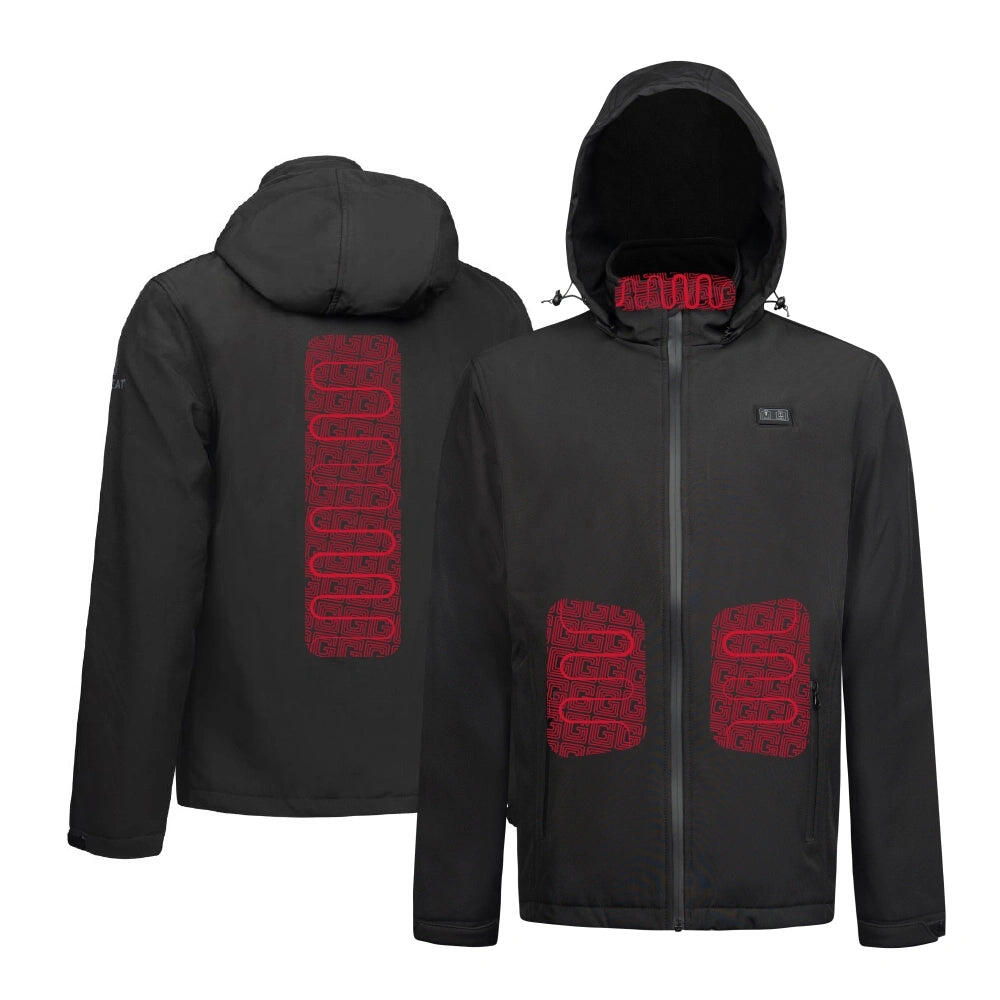 Veste softshell chauffante Adulte G HEAT Decathlon