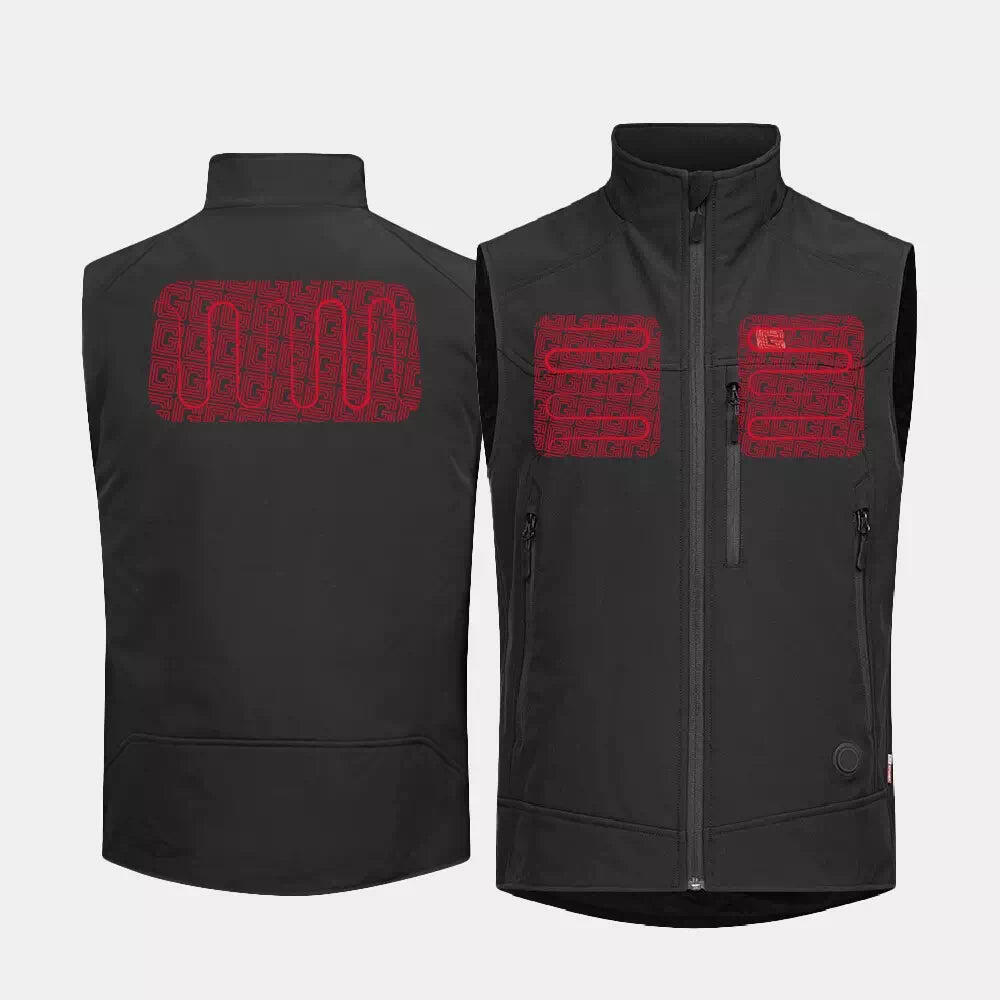 Gilet Chauffant EVO Homme Coupe vent Deperlant et Impermeable Adulte G HEAT Decathlon