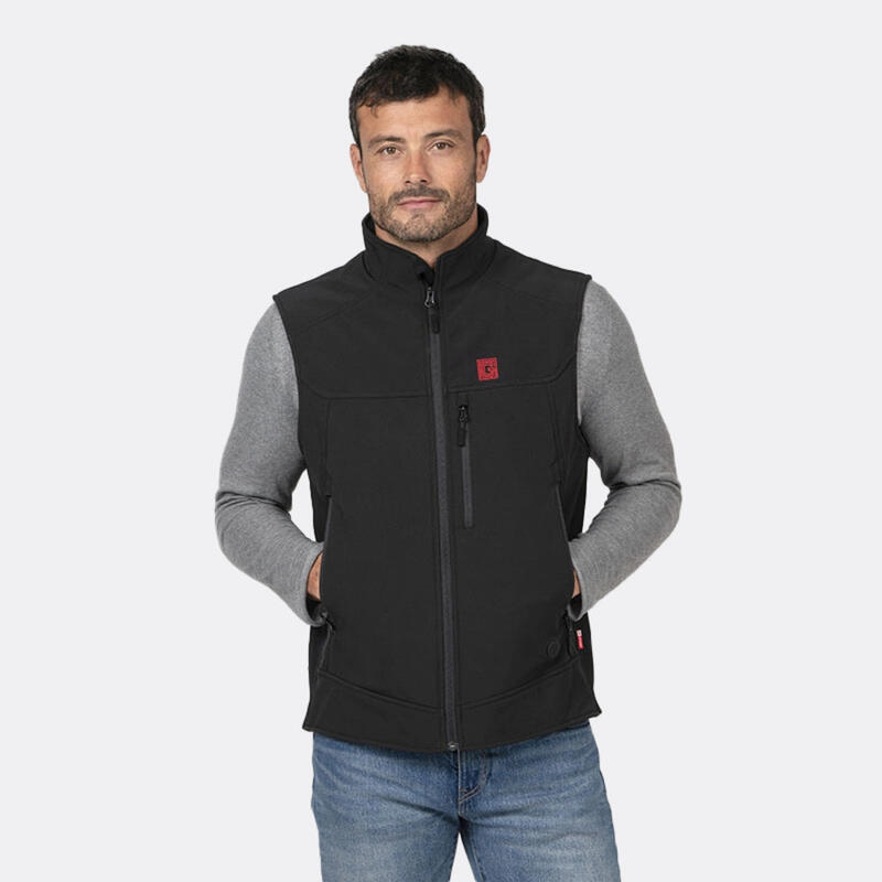 Gilet Chauffant EVO Homme Coupe-vent, Déperlant et Imperméable